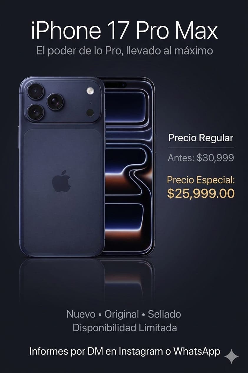 iPhone 17 Pro Max 256GB